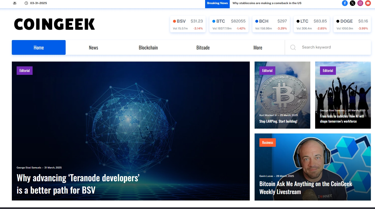 CoinGeek Mining 